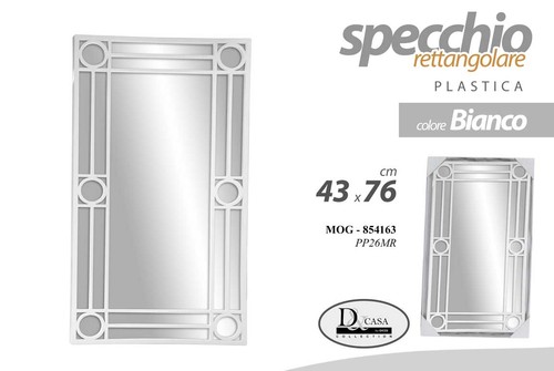 Specchio parete forma - parete,