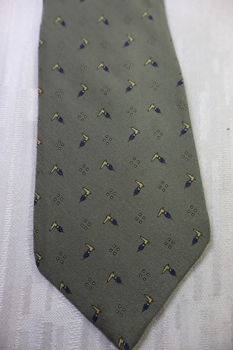 Trussardi 100 seta silk tie - 100%,