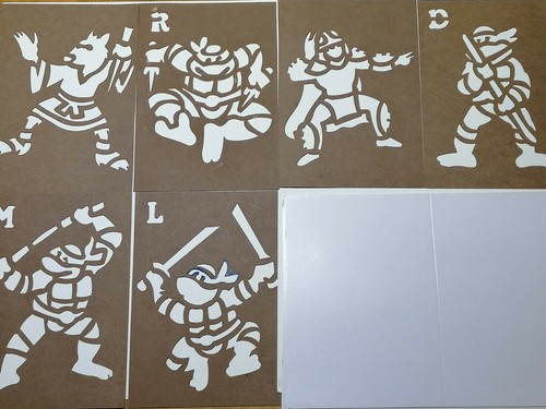Stencil vintage paper - vintage,