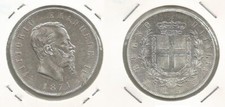 VITTORIO EMANUELE II - 5 Lire