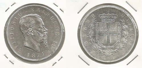 Vittorio emanuele 5 lire - vittorio,