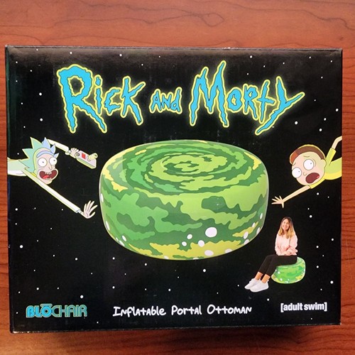 Pouf portale gonfiabile rick - pouf,