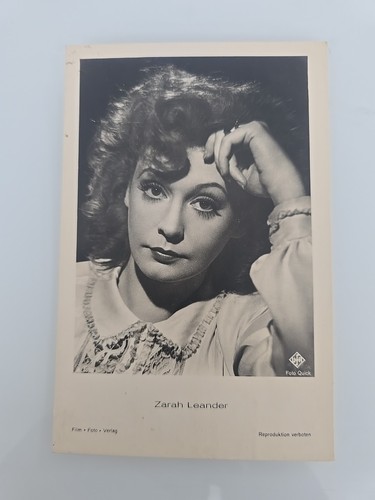 Zarah leander cartolina - leander,