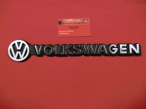 Bus scritta volkswagen - bus, t3