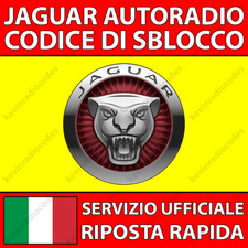 ✅JAGUAR RADIO CODICE DI
