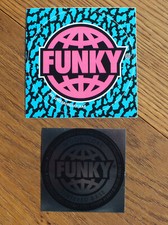 2 X Adesivi Sticker Funky
