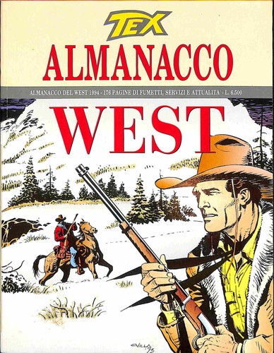 Fumetto tex almanacco del - almanacco, west
