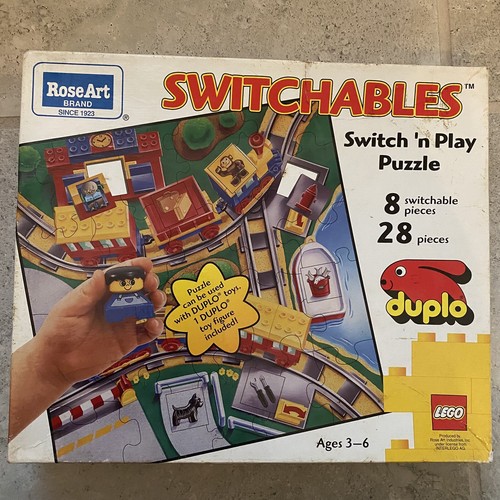 Lego switchables rose art - lego,