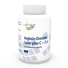 Arginina-ornitina-lisina + C & zinco 60 Capsule Vita World farmacia in Germania