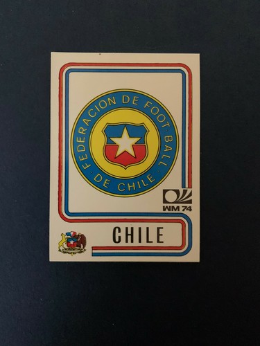 Scudetto badge chile panini - chile,