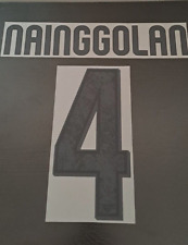 NAMESET KIT NOME NUMERO STILSCREEN AS ROMA 2015 16 3^ MAGLIA # 4 NAINGGOLAN