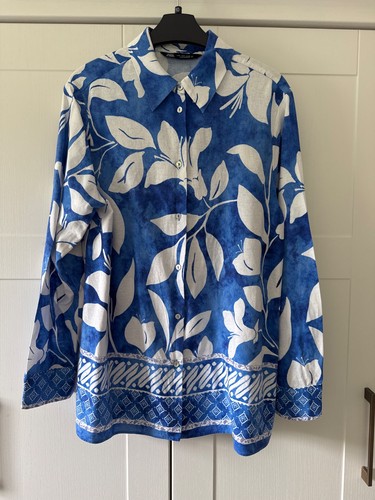 Zara camicia donna blu - zara, e