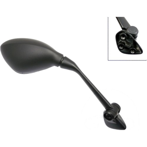 Specchio retrovisore jmt nero - retrovisore,