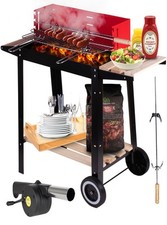 Carrello Barbecue a Carbone