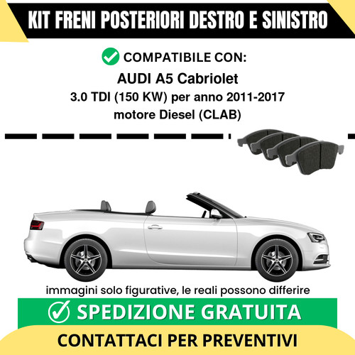 Pastiglie freno posteriori - freno,