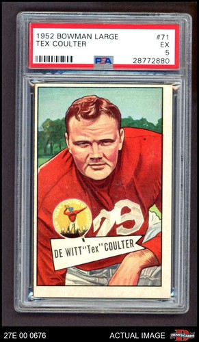 1952 bowman large - #71, dewitt
