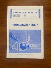 Pubblicità-*Brevetti Bertolini-Milano*Tecnigrafo MELI