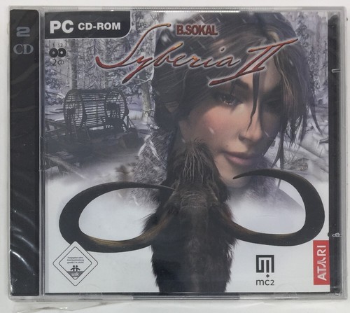 Syberia rom jewel case - 2, cd-rom