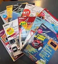 collezione completa AUDIO REVIEW 1985 - Elettroacustica Musica Alta Fedeltà