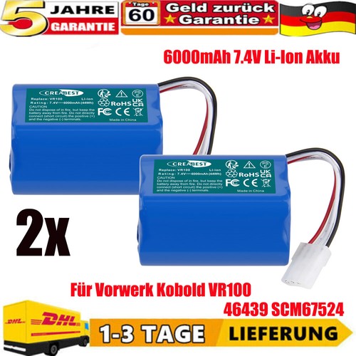 Batteria per vorwerk - 2x,