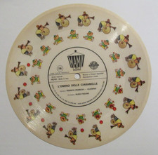 Flexidisc 78 giri Moviton Topolino-L'OMINO DELLE CARAMELLE-PAPA' NATALE AVIATORE