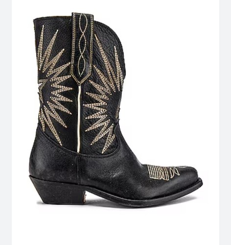 Stivali western corti golden - western,