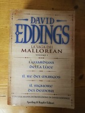 LOTTO 4 ROMANZI FANTASY LA SAGA DEI MALLOREAN EDDINGS IL CICLO DI SHANNARA BROOK