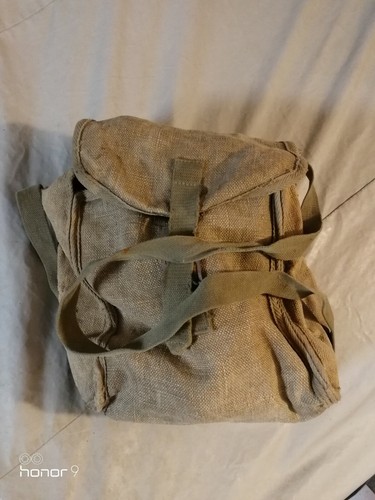 Sacca tracolla juta vintage - sacca,