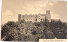 1912 Casale Monferrato - Castello di Camino Piemonte antica cartolina viaggiata
