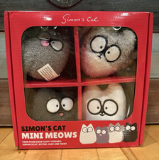 Nuovo set 4 figure peluche