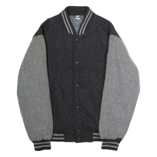 Giubbotto bomber uomo grigio - giubbotto, l