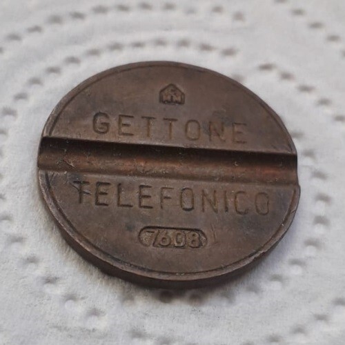 Gettone telefonico 7608 - telefonico,