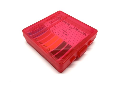 Scatola mtm plastica rossa - plastica,