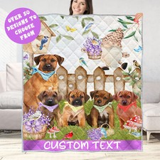 Rhodesian Ridgeback Quilt Dog