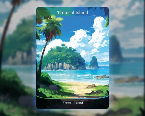 Tropical island mtg - tropical,