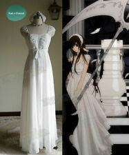 Maxi abito bianco puro Vampire