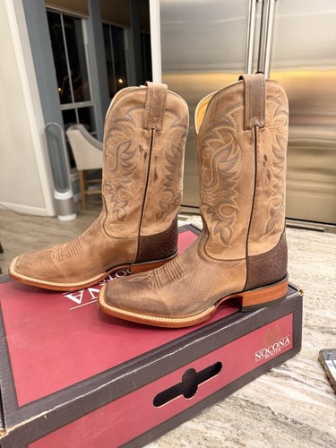 New box nocona - -, tan