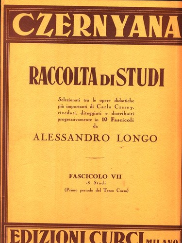 Czernyana raccolta studi - di,