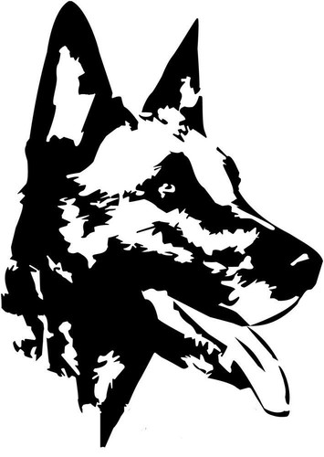 Adesivo malinois - malinois,