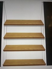 Pensili Rovere Sospesi Con Cavi In Acciaio