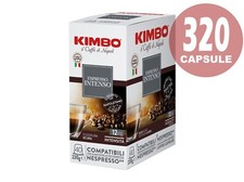 320 CAPSULE KIMBO COMPATIBILI NESPRESSO MISCELA INTENSO OFFERTA