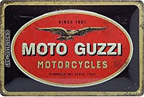 Moto guzzi insegna - guzzi, in