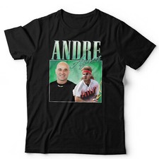 T-shirt Andre Agassi apprezzamento unisex omaggio tennis Wimbledon