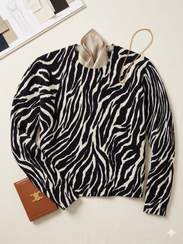Maglione girocollo celine - girocollo,