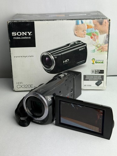 Sony handycam hdr cx320e black - sony, hdr-cx320e