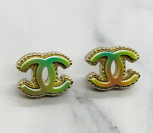 Orecchini colorati chanel - colorati, cc