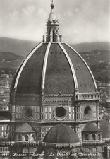 C1 - Cp Cartolina FIRENZE Il Duomo Cupola del Brunelleschi - Fg Nvg