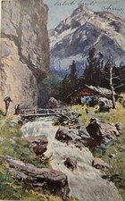 Cartolina Splügenweg Passo
