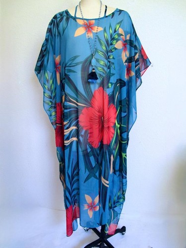 Abito caftano chiffon - caftano,
