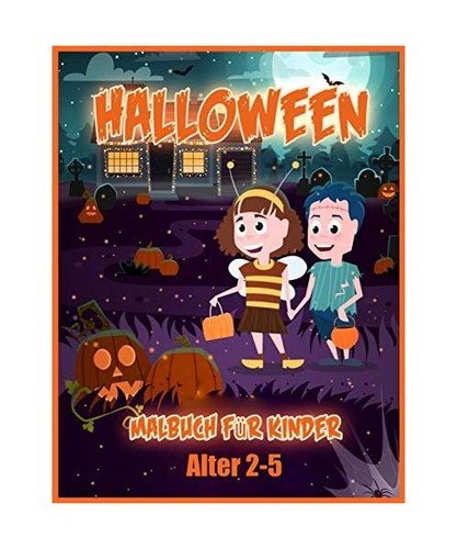 Halloween malbuch - halloween,